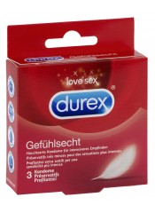 Durex Extra tenké kondomy "Comfort Contact" - 3 kusy.