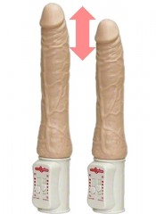 Pulzujucí realistický vibrátor pro ženy 27 x 4 cm. 