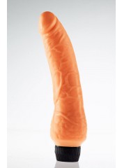 Realistický Willi Měkký a flexibilní vibrátor unisex 23 x 3,3 cm.
