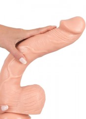 Realistické obří dildo z řady RealisTixXx s přísavkou 35,5 x 6,3 cm.