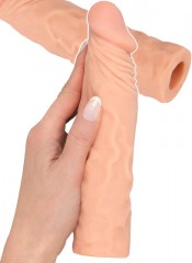 Návlek na penis přidá vašemu penisu 19,5 cm + 3 cm. 