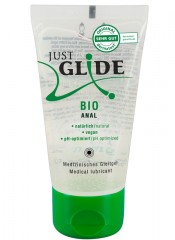 Just Glide BIO anální lubrikant na vodní bázi 50 ml.