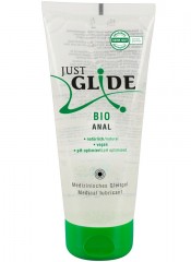 Just Glide BIO anální lubrikant na vodní bázi 200 ml.