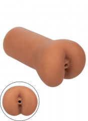 Francouzská služka - masturbátor ve tvaru nadrženého análu pro muže v jemné hnědé barvě.