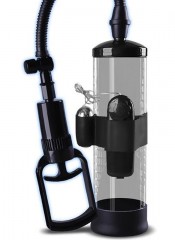 PSX06 - Ruční pumpa Penis Developers s vibracemi 22 x 6 cm.