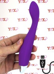 Ten - Silikonový G-Spot Vibrator 18 x 2,5 cm.