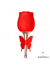 Martinella – Klitorální stimulátor sáním a vibracemi 15 x 5,5 cm. 
