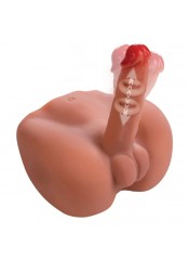 Automatický realistický masturbátor s vibracemi, pulzací Rough Rider Idol 2,7 kg.