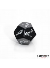 LATETOBED BDSM LINE Posture Sex Dice erotické kostky – sexuální polohy