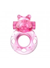 BAILE Cock Ring Bear vibrační erekční kroužek s medvídkem