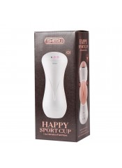 SHEQU Happy Sport USB vibrační masturbátor